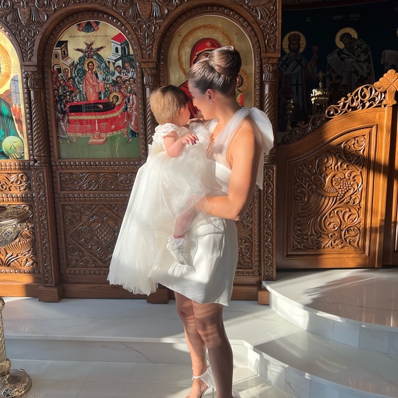 Meshki White Mini Dress - Picture 4 of 6